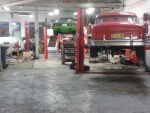 Some of the cars through the workshop